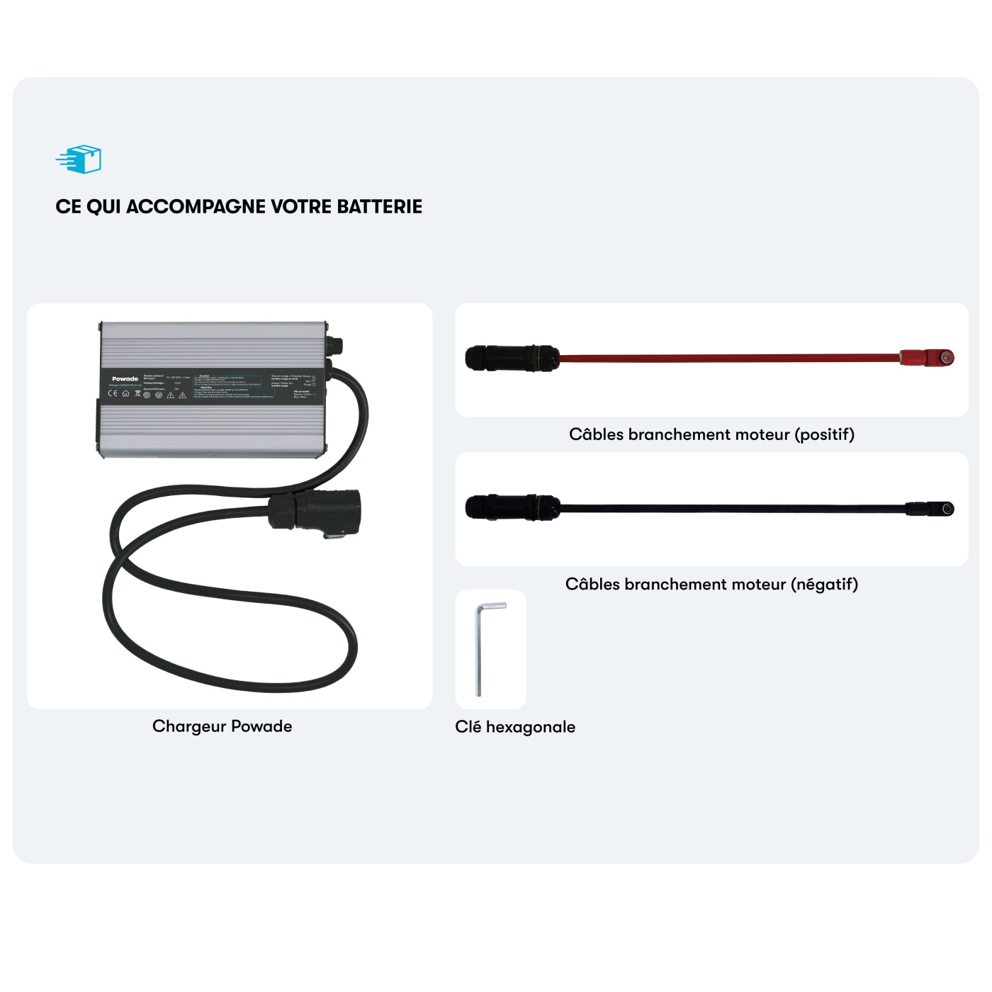 Batterie Powade Pro 24V-2600